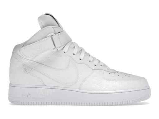 Louis Vuitton Nike Air Force 1 Mid By Virgil Abloh White