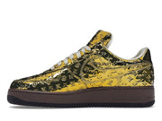 Louis Vuitton Nike Air Force 1 Low By Virgil Abloh Metallic Gold